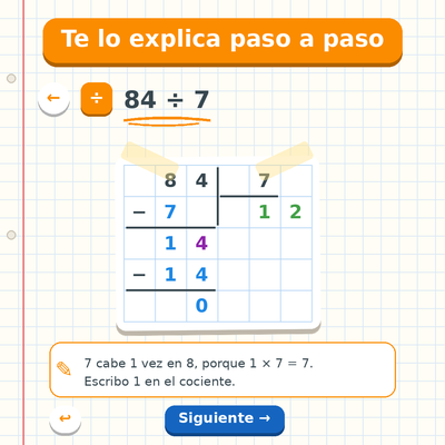 Resuelve paso a paso